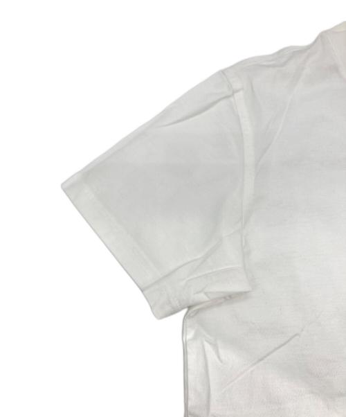 BURBERRY（バーバリー）BURBERRY (バーバリー) モノグラムモチーフ刺繍Tシャツ ホワイト サイズ:Sの古着・服飾アイテム