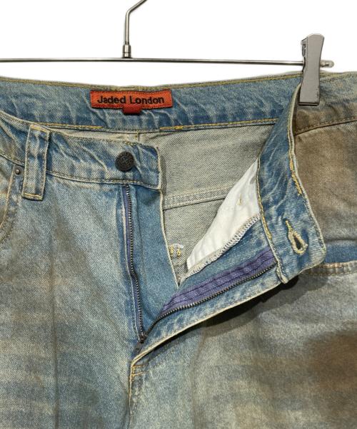 Jaded London（ジェイデッドロンドン）Jaded London (ジェイデッドロンドン) Mud Wash Colossus Jeans インディゴ サイズ:W28の古着・服飾アイテム