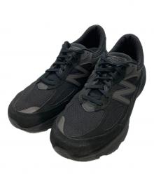 NEW BALANCE（ニューバランス）の古着「990v6 TRIPLE BLACK ローカットスニーカー」｜ブラック