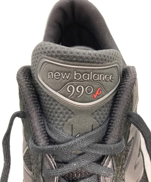 NEW BALANCE（ニューバランス）NEW BALANCE (ニューバランス) 990v6 TRIPLE BLACK ローカットスニーカー ブラック サイズ:29cmの古着・服飾アイテム