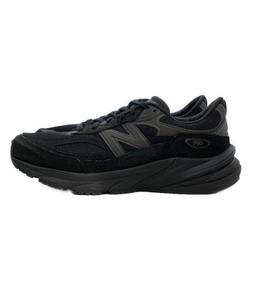 NEW BALANCE（ニューバランス）NEW BALANCE (ニューバランス) 990v6 TRIPLE BLACK ローカットスニーカー ブラック サイズ:29cmの古着・服飾アイテム