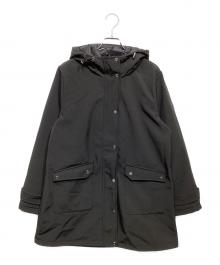 LAUREN RALPH LAUREN（ローレン ラルフ ローレン）の古着「フーデッドコート」｜ブラック