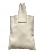 MADISON BLUEマディソンブルー）の古着「SAC CARRE REVER ハンドバッグ」｜ホワイト