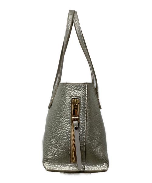 Chloe（クロエ）Chloe (クロエ) ディラン トートバッグ シルバーの古着・服飾アイテム