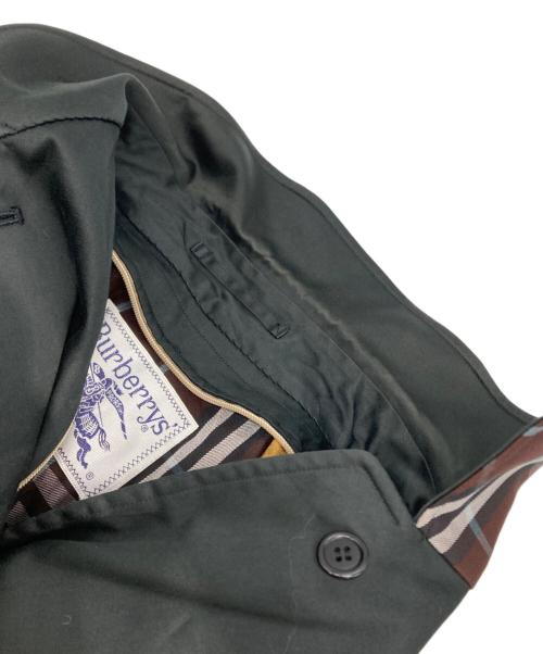 Burberry's（バーバリー）Burberry's (バーバリー) ケープ付 ステンカラーコート ブラック サイズ:9ARの古着・服飾アイテム