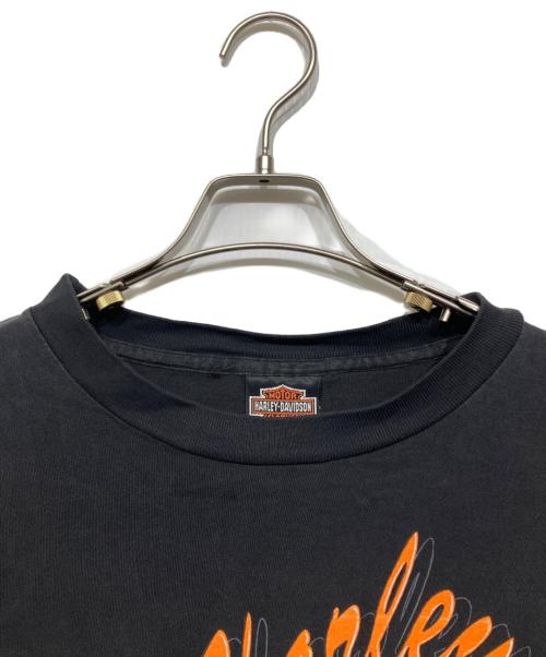 HARLEY-DAVIDSON（ハーレーダビッドソン）HARLEY-DAVIDSON (ハーレーダビッドソン) プリントTシャツ ブラック サイズ:Lの古着・服飾アイテム