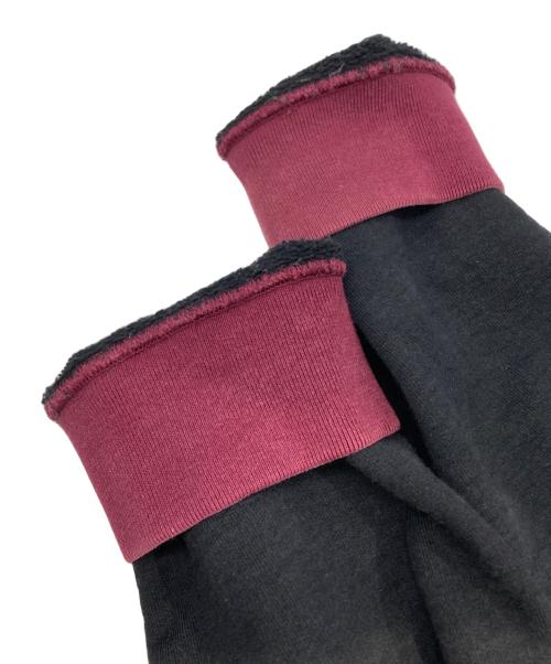 SUPREME（シュプリーム）SUPREME (シュプリーム) Striped Rib Hooded Sweatshirt ブラック サイズ:Lの古着・服飾アイテム