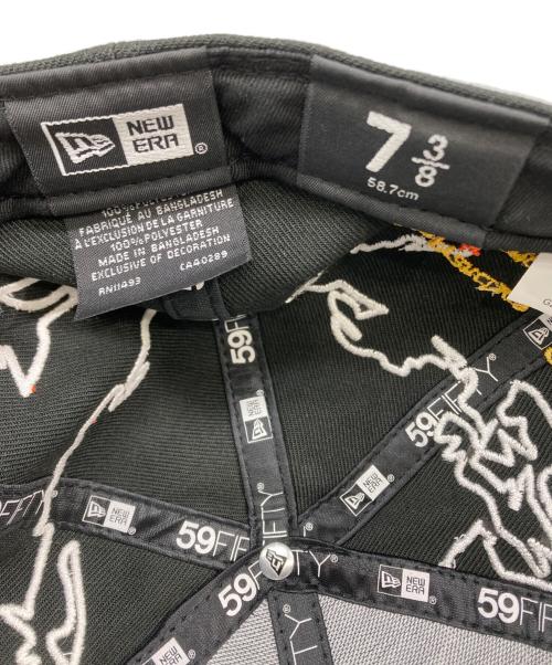 SUPREME（シュプリーム）SUPREME (シュプリーム) New Era (ニューエラ) キャップ ブラック サイズ:7 3/8の古着・服飾アイテム