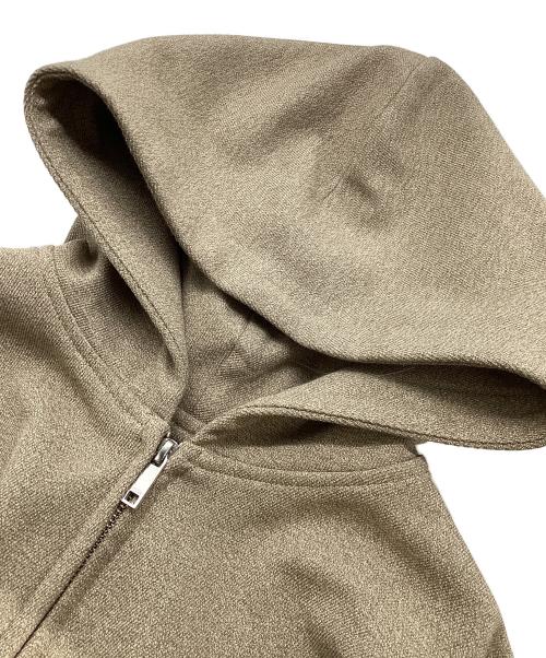 CLANE（クラネ）CLANE (クラネ) コンストラクティブボンディングフーディーブルゾン ベージュ サイズ:1の古着・服飾アイテム
