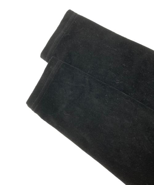 SHISHIKUI（シシクイ）SHISHIKUI (シシクイ) ベロアツイストカットソー ブラック サイズ:Fの古着・服飾アイテム