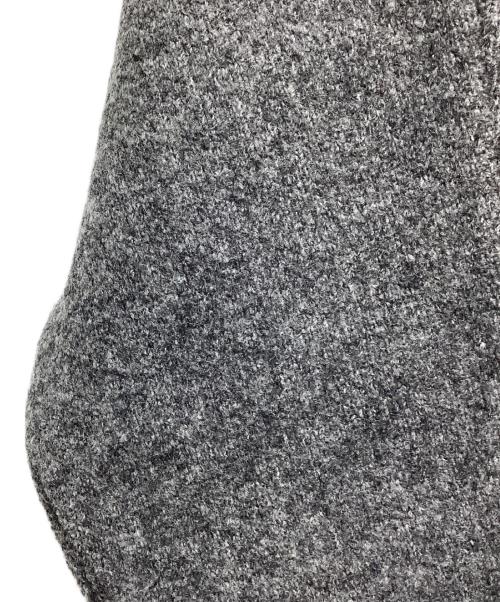 NKNIT（ンニット）NKNIT (ンニット) pattern knit グレー×ネイビーの古着・服飾アイテム
