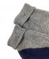 中古・古着 NKNIT (ンニット) pattern knit グレー×ネイビー：20000円