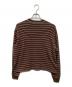 TODAYFUL (トゥデイフル) 25AW　Border Long T-shirts ブラウン サイズ:Free：8000円