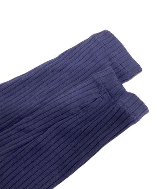 SHISHIKUI（シシクイ）SHISHIKUI (シシクイ) リブパーカー ブルー サイズ:Fの古着・服飾アイテム