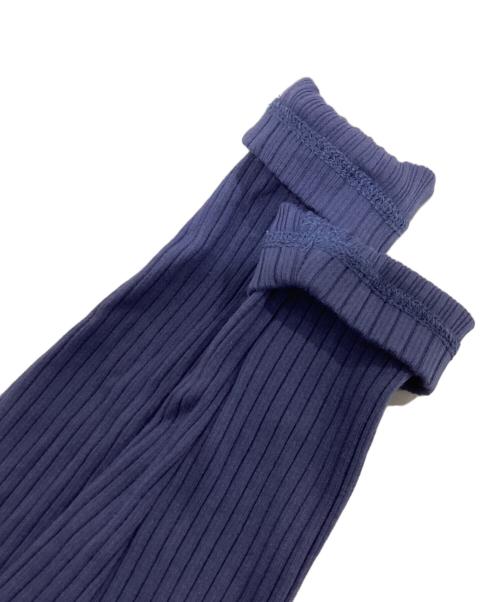 SHISHIKUI（シシクイ）SHISHIKUI (シシクイ) リブパーカー ブルー サイズ:Fの古着・服飾アイテム