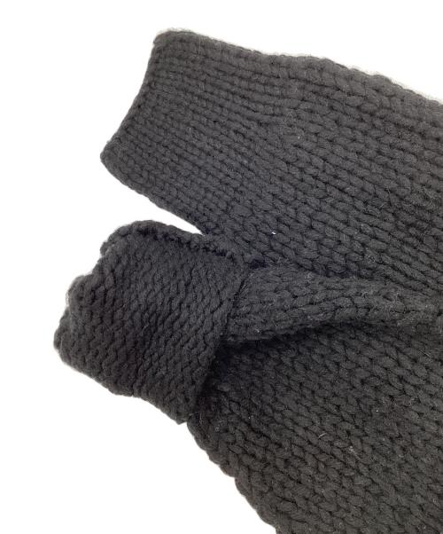 CLANE（クラネ）CLANE (クラネ) PEPLUM HAND KNIT TOPS ブラック サイズ:1の古着・服飾アイテム