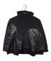 UN3D.（アンスリード）の古着「WAVE LINE PADDED HOODIE」｜ブラック