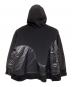 UN3D. (アンスリード) WAVE LINE PADDED HOODIE ブラック サイズ:36：11000円
