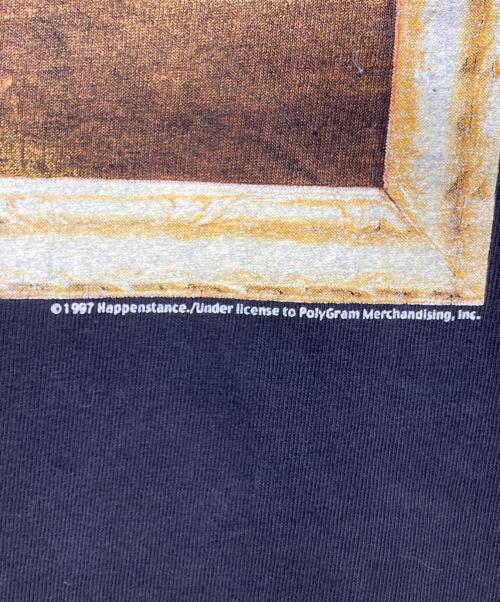 Polygram（ポリグラム）Polygram (ポリグラム) 90s ELTON JOHN プリントTシャツ ブラック サイズ:Lの古着・服飾アイテム