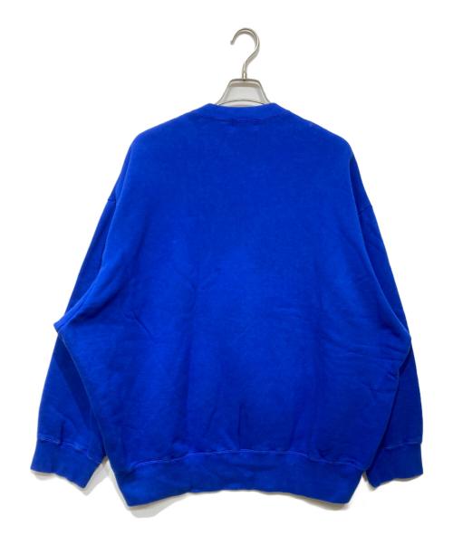 KOLOR（カラー）KOLOR (カラー) Kグラフィック　プルオーバー　スウェット ブルー サイズ:3の古着・服飾アイテム