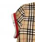 中古・古着 BURBERRY BLUE LABEL (バーバリー ブルー レーベル) ノバチェックTシャツ ベージュ×レッド サイズ:M：8000円