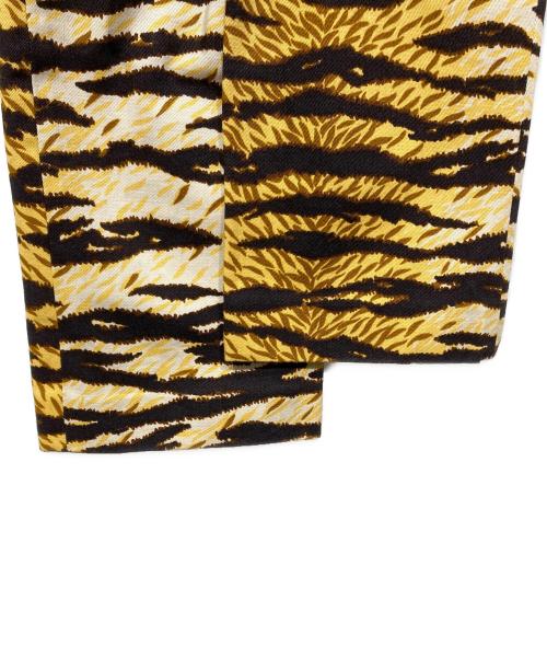 D&G（ディーアンドジー）D&G (ディーアンドジー) タイガー柄パンツ ブラウン サイズ:26の古着・服飾アイテム