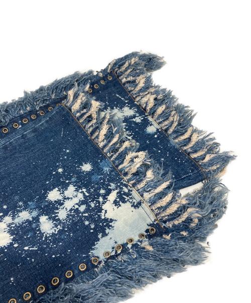 L.G.B（ルグランブルー）L.G.B (ルグランブルー) PARROT　デザインフレアデニムパンツ インディゴ サイズ:26の古着・服飾アイテム