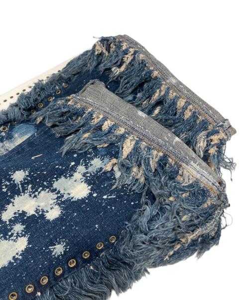 L.G.B（ルグランブルー）L.G.B (ルグランブルー) PARROT　デザインフレアデニムパンツ インディゴ サイズ:26の古着・服飾アイテム