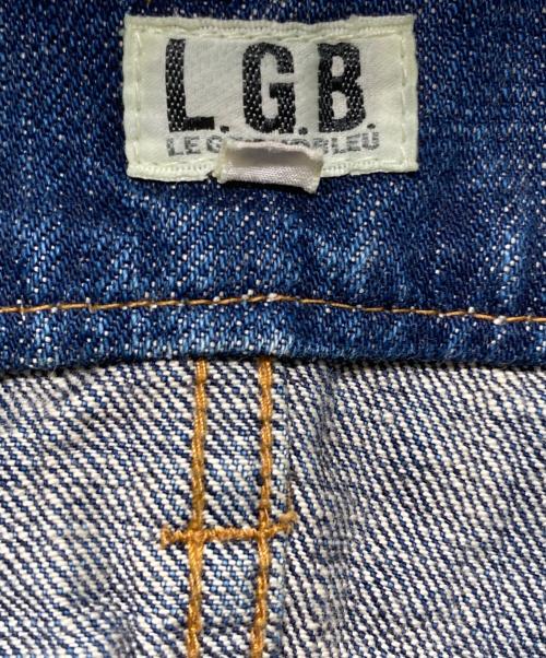 L.G.B（ルグランブルー）L.G.B (ルグランブルー) PARROT　デザインフレアデニムパンツ インディゴ サイズ:26の古着・服飾アイテム