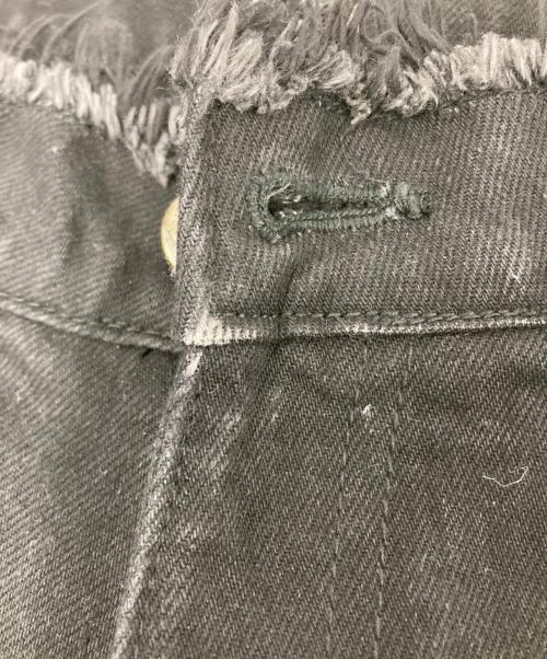 L.G.B（ルグランブルー）L.G.B (ルグランブルー) CROW BD　フリンジフレアデニムパンツ ブラック サイズ:26の古着・服飾アイテム