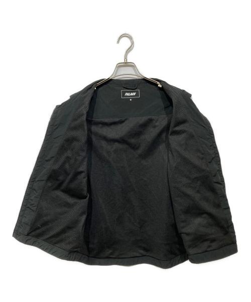 PALACE（パレス）PALACE (パレス) UTILITY IRIDESCENT JACKET VEST ブラック×グリーン サイズ:Mの古着・服飾アイテム