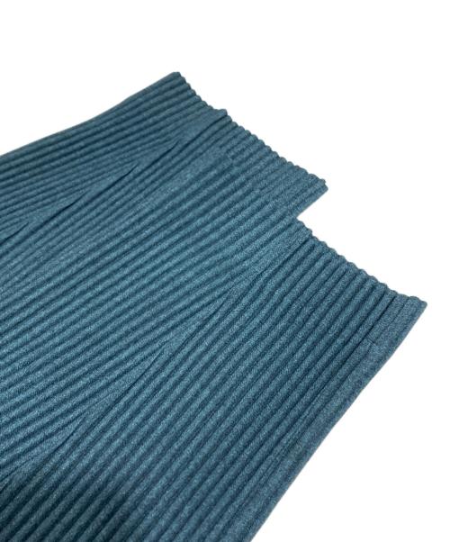 HOMME PLISSE ISSEY MIYAKE（オム プリッセ イッセイ ミヤケ）HOMME PLISSE ISSEY MIYAKE (オム プリッセ イッセイ ミヤケ) WOOL LIKE LIGHTプリーツパンツ ブルー サイズ:1の古着・服飾アイテム