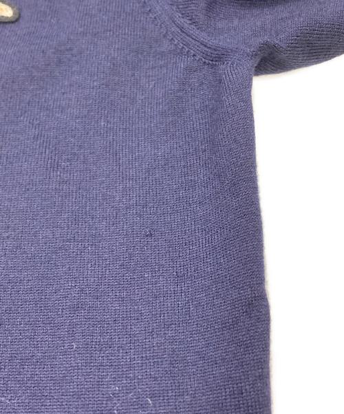 GUCCI（グッチ）GUCCI (グッチ) Bee刺繍 Vネックカーディガン ネイビー×ホワイト サイズ:Lの古着・服飾アイテム