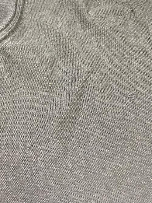 GUCCI（グッチ）GUCCI (グッチ) Bee刺繍 Vネックカーディガン ネイビー×ホワイト サイズ:Lの古着・服飾アイテム