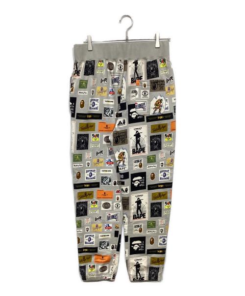 A BATHING APE（ア ベイシング エイプ）A BATHING APE (ア ベイシング エイプ) スウェットパンツ マルチカラー サイズ:Lの古着・服飾アイテム