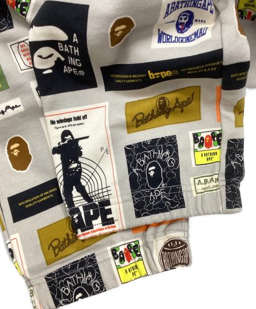 A BATHING APE（ア ベイシング エイプ）A BATHING APE (ア ベイシング エイプ) スウェットパンツ マルチカラー サイズ:Lの古着・服飾アイテム