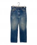 LEVI'Sリーバイス）の古着「20517-0217　ボタン裏575　USA製　セミフレア デニムパンツ」｜インディゴ