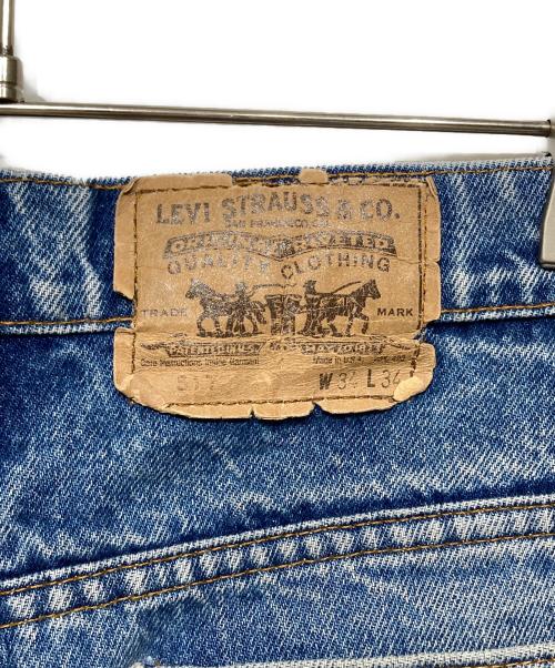 LEVI'S（リーバイス）LEVI'S (リーバイス) 20517-0217　ボタン裏575　USA製　セミフレア デニムパンツ インディゴ サイズ:34の古着・服飾アイテム