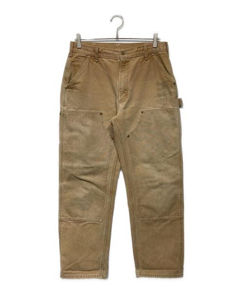 CarHartt（カーハート）CarHartt (カーハート) USA製 　B01BRN　ダブルニーペインターパンツ ベージュ サイズ:34の古着・服飾アイテム