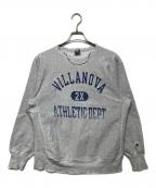 Champion REVERSE WEAVEチャンピオン リバース ウィーブ）の古着「90ｓ　ボロ　ヴィンテージスウェット」｜グレー×ネイビー