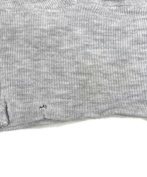 Champion REVERSE WEAVE（チャンピオン リバース ウィーブ）Champion REVERSE WEAVE (チャンピオン リバース ウィーブ) 90ｓ　ボロ　ヴィンテージスウェット グレー×ネイビー サイズ:Lの古着・服飾アイテム
