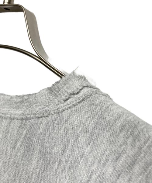 Champion REVERSE WEAVE（チャンピオン リバース ウィーブ）Champion REVERSE WEAVE (チャンピオン リバース ウィーブ) 90ｓ　ボロ　ヴィンテージスウェット グレー×ネイビー サイズ:Lの古着・服飾アイテム