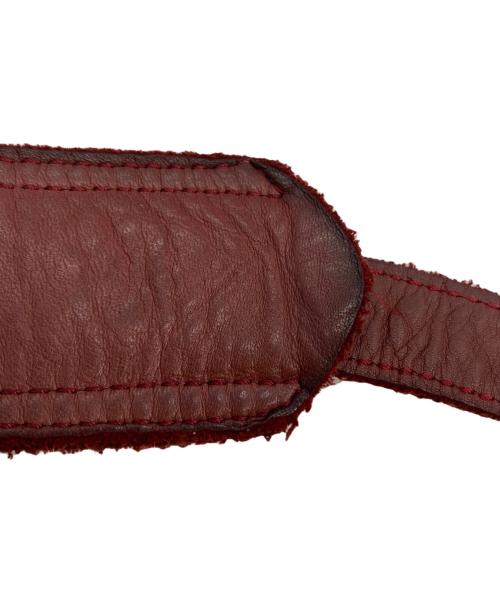 Zadig&Voltaire（ザディグエヴォルテール）Zadig&Voltaire (ザディグエヴォルテール) 2WAYレザーボストンバッグ レッドの古着・服飾アイテム