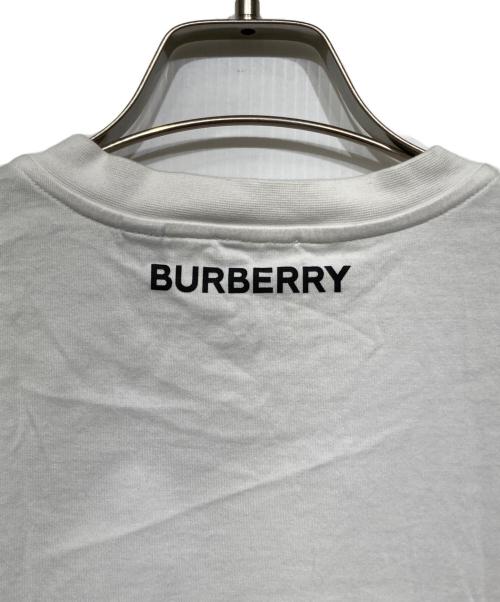 BURBERRY LONDON（バーバリーロンドン）BURBERRY LONDON (バーバリーロンドン) サイドTBロゴラインTシャツ ホワイト サイズ: Sの古着・服飾アイテム