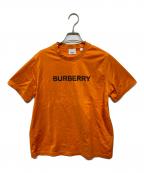 BURBERRY LONDONバーバリーロンドン）の古着「ロゴTシャツ」｜オレンジ