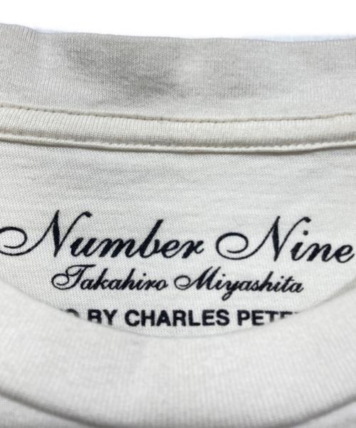 NUMBER (N)INE（ナンバーナイン）NUMBER (N)INE (ナンバーナイン) プリントTシャツ ホワイト サイズ:2の古着・服飾アイテム