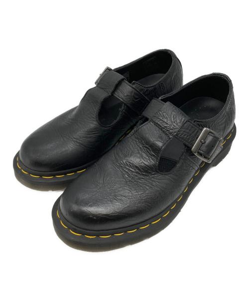 Dr.Martens（ドクターマーチン）Dr.Martens (ドクターマーチン) POLLEY EMBOSS シューズ ブラック サイズ:UK6の古着・服飾アイテム