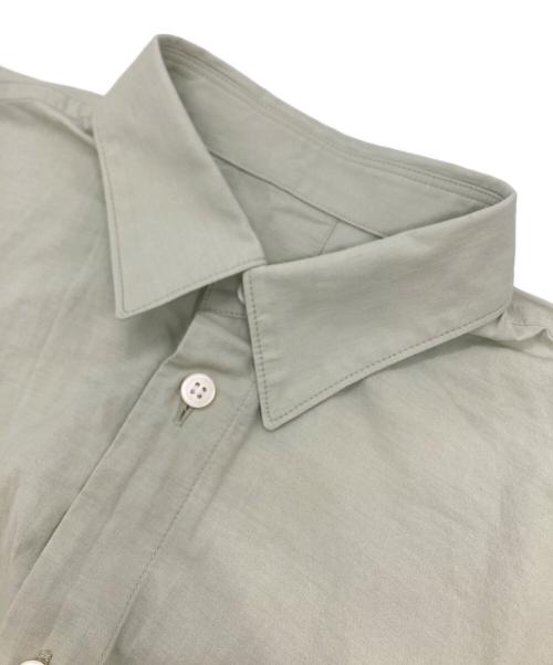 HOMME PLISSE ISSEY MIYAKE（オム プリッセ イッセイ ミヤケ）HOMME PLISSE ISSEY MIYAKE (オム プリッセ イッセイ ミヤケ) STREAMLINE SHIRT　HP53FJ351 ライトグリーン サイズ:2の古着・服飾アイテム