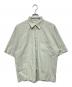 HOMME PLISSE ISSEY MIYAKE（オム プリッセ イッセイ ミヤケ）の古着「STREAMLINE SHIRT　HP53FJ351」｜ライトグリーン