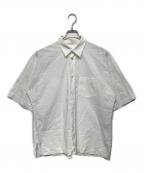 HOMME PLISSE ISSEY MIYAKEオム プリッセ イッセイ ミヤケ）の古着「STREAMLINE SHIRT　HP53FJ351」｜ホワイト